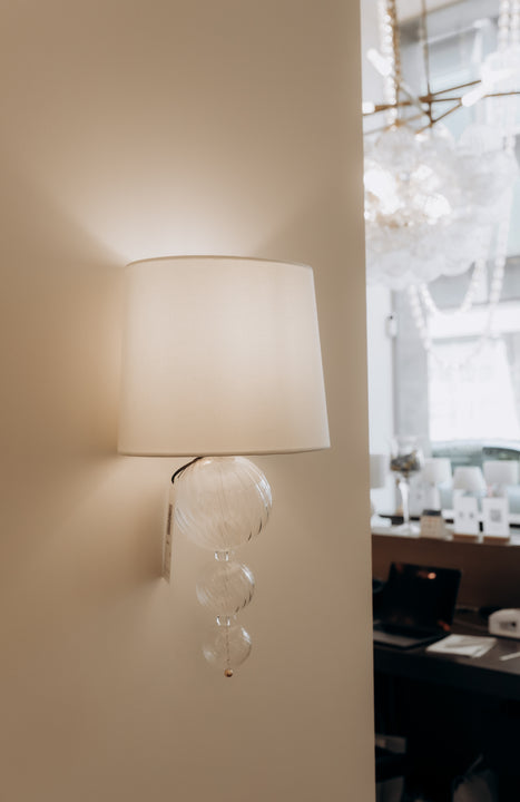 Talia 18" Sconce, a premium Decorative light by Visual Comfort & Co. Close - up image of its design.