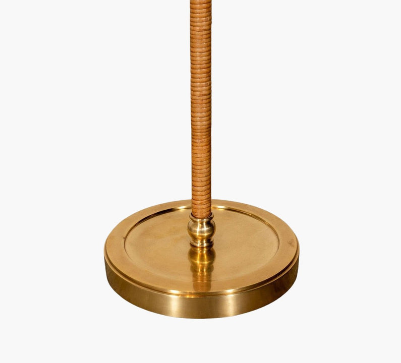 Basden Medium Pharmacy Lamp, a premium Functional light by Visual Comfort & Co. Close - up image of its design.