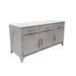 Credenza Madison 3 ante - White Wash / Polyrod