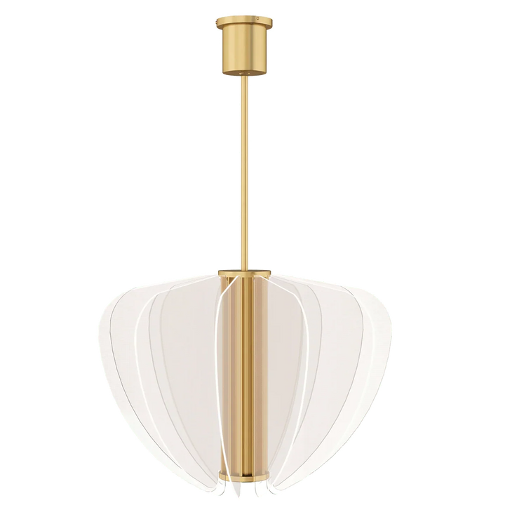 Nyra 28 Chandelier, a premium light by Visual Comfort & Co. Close - up image of its design.