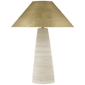 Karam Large Table Lamp, a premium Decorative light by Visual Comfort & Co. Close - up image of its design.