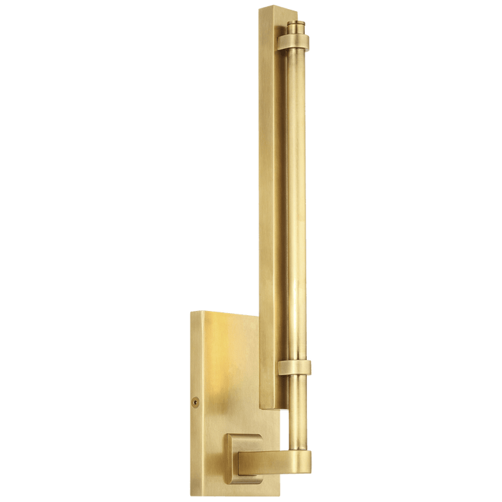 Kal Small Sconce in Natural Brass