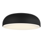 Kosa 13 Flush Mount in Nightshade Black