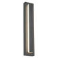 Aspen 26" Outdoor Wall Sconce in Charcoal
