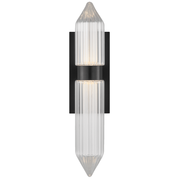 Langston Large Wall Sconce, a premium Decorative light by Visual Comfort & Co. Close - up image of its design.