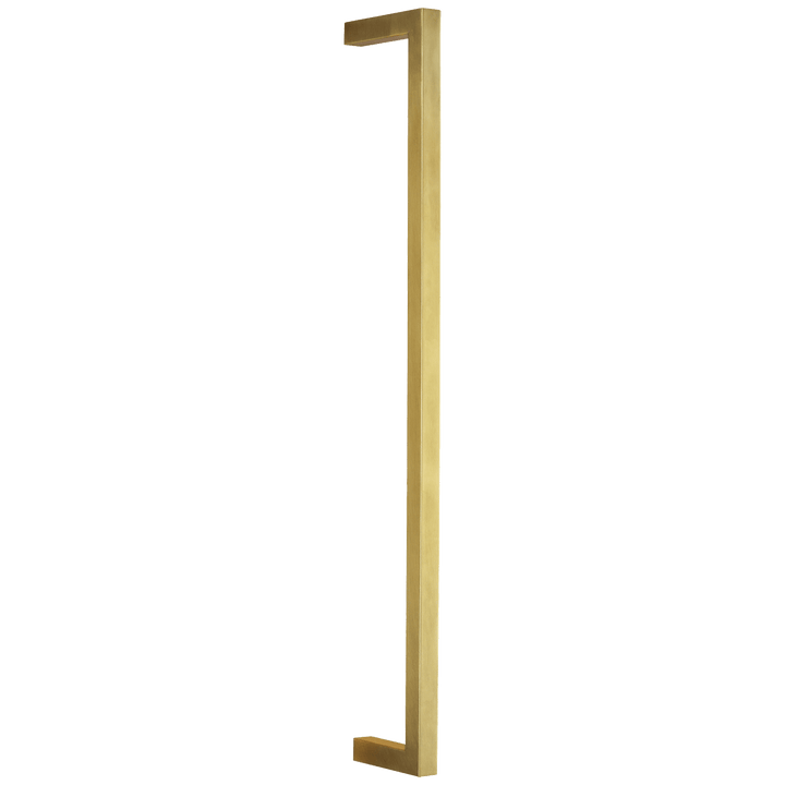 Stagger Small Wall Sconce in Natural Brass