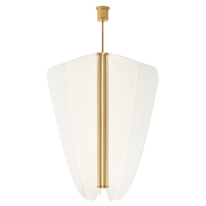 Nyra 42 Chandelier, a premium Chandelier light by Visual Comfort & Co. Close - up image of its design.