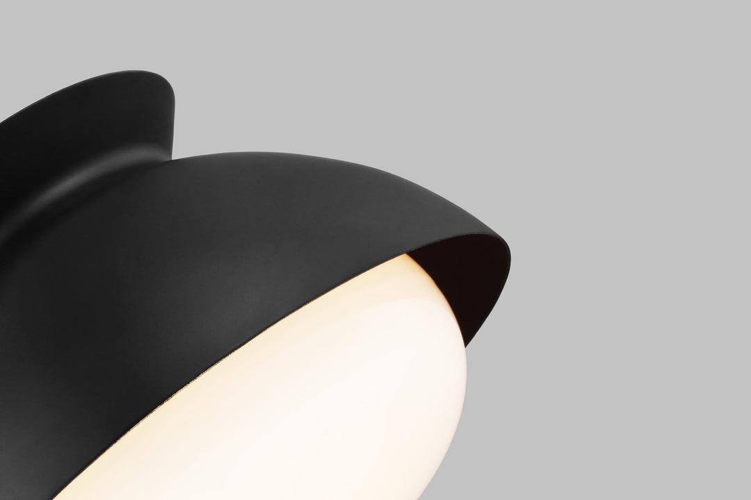 Lucerne One Light Flush Mount, a premium Flush Mount light by Visual Comfort & Co. Close - up image of its design.