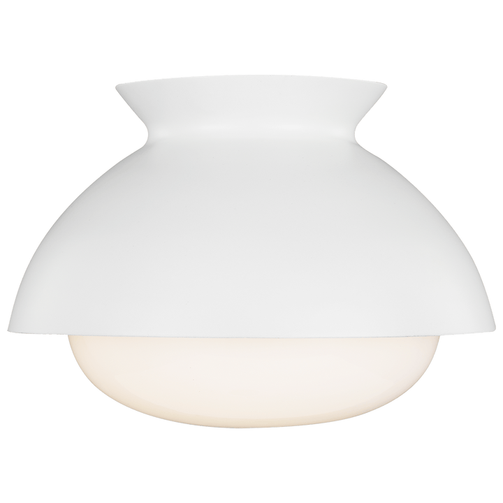 Lucerne One Light Flush Mount, a premium Flush Mount light by Visual Comfort & Co. Close - up image of its design.