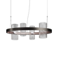 Pendente grande Armonia - Matt black nickel_matt copper 2 / Multicolor 3 / E14