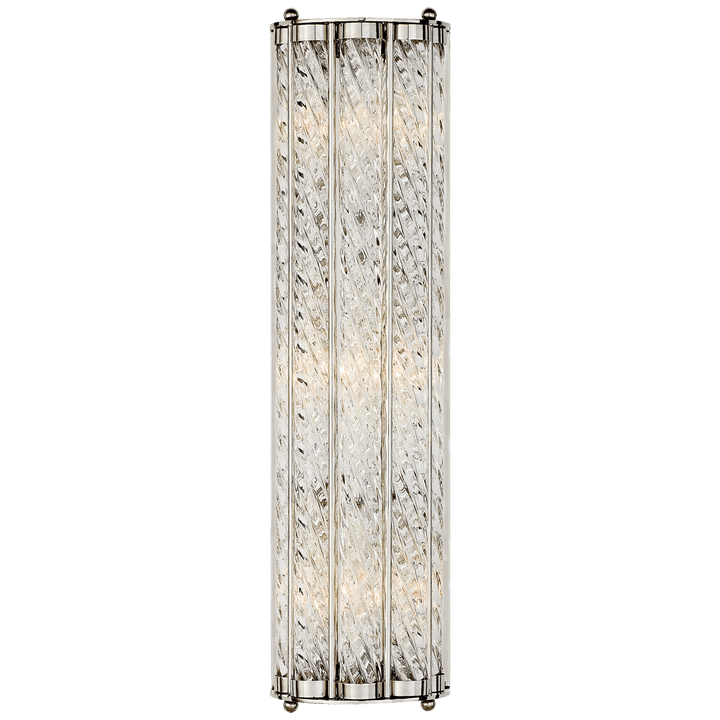 Eaton Linear Sconce in Polished Nickel