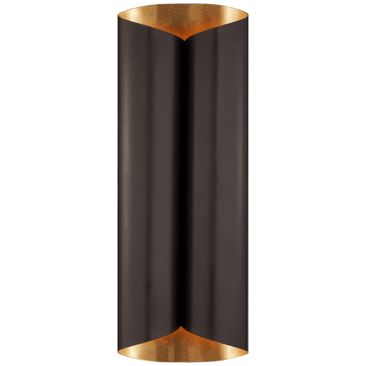 Selfoss Large Sconce in Bronze and Gild