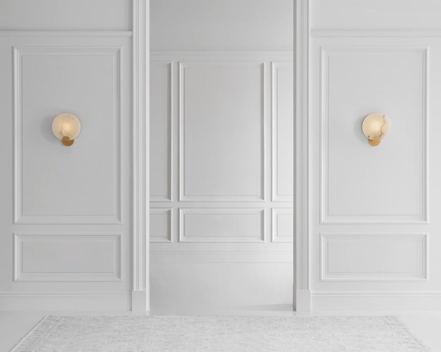 Iveala Single Sconce, a premium Decorative light by Visual Comfort. Close - up image of its design.