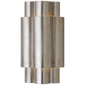 Arabelle Medium Sconce in Burnished Silver Leaf