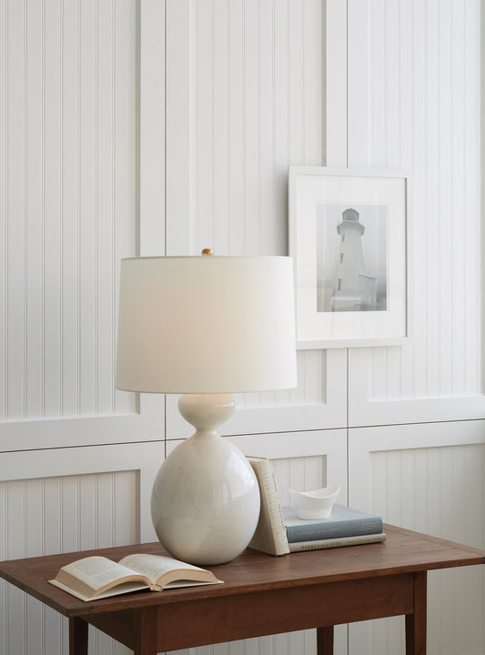 Gannet Table Lamp, a premium Decorative light by Visual Comfort. Close - up image of its design.
