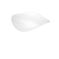 Balance Large Ceiling/Wall Lamp - Matt White / White Glossy / E27