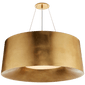 Halo Medium Hanging Shade in Gild
