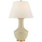 Lambay Table Lamp in Coconut with Linen Shade