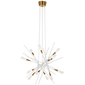 Stellar Medium Chandelier, a premium Chandelier light by Visual Comfort & Co. Close - up image of its design.