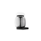 Faro Medium Wall Lamp - Matt Black / Crystal White / LED 2700K