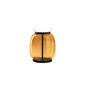 Faro Medium Table Lamp - Matt BlacK / Dark Amber White / L2415