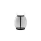 Faro Medium Table Lamp - Matt BlacK / Crystal White / L2415