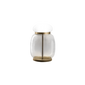 Faro Medium Table Lamp - Painted Brass / Crystal White / L2415