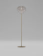 Lampada da terra Giogali - Matte Bronze / Cristallo trasparente