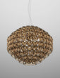 Pendente Giogali Extra grande - Matte Bronze / cristallo-bronzo