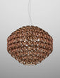 Pendente Giogali Extra grande - Matte Bronze / Rame cristallino