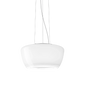 Lampada a sospensione Implode grande - Glossy White / Cristallo bianco