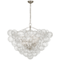 Talia 46" Chandelier, a premium Chandelier light by VCGallery Italy. Close - up image of its design.