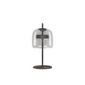 Jube Small Table Lamp - Matt Black / Crystal Transparent