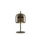 Jube Small Table Lamp - Matt Black / Burned Earth Transparent
