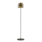 Jube Floor Lamp - Matt Black / Burned Earth Transparent