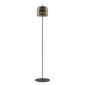 Jube Floor Lamp - Matt Black / Old Green Transparent