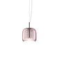 Jube Medium Pendant SP P - Matt Black / Light Amethyst White / LED 2700K