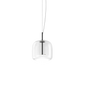 Jube Medium Pendant SP P - Matt Black / Crystal White / LED 2700K