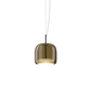 Jube Medium Pendant SP P - Matt Black / Burned Earth White / LED 2700K