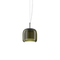 Jube Medium Pendant SP P - Matt Black / Old Green White / LED 2700K
