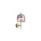 Jube Small Wall Lamp - Matt Gold / Light Amethyst Transparent / LED 2700K