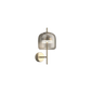 Jube Small Wall Lamp - Matt Gold / Smoky Transparent / LED 2700K