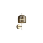 Jube Small Wall Lamp - Matt Gold / Burnt Earth Transparent / LED 2700K