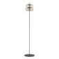 Jube Small Floor Lamp - Matt Black / Smoky Transparent / LED 2700K