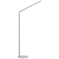 Cona Large Articulating Floor Lamp in Polished Nickel