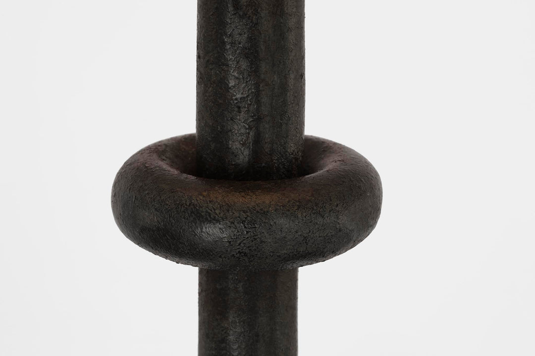 Zealous 62" Floor Lamp in Garden Bronze with Linen Shade