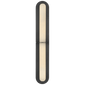 Fosse 28" Linear Tube Sconce, a premium Bath light by Visual Comfort & Co. Close - up image of its design.