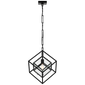 Cubed Medium Pendant, a premium Pendant light by Visual Comfort & Co. Close - up image of its design.