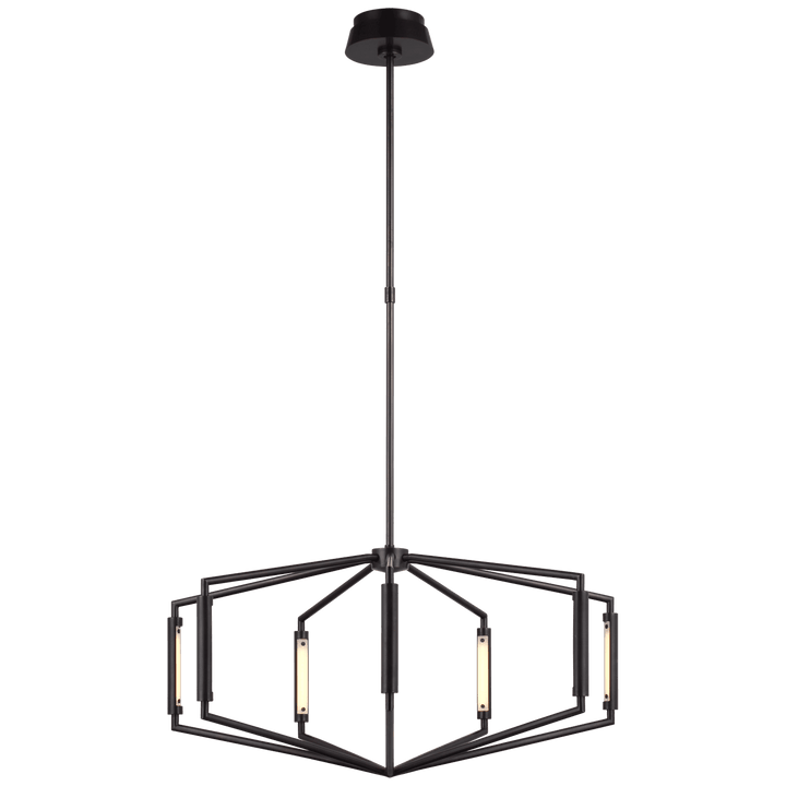 Appareil 30" Low Profile Chandelier in Bronze
