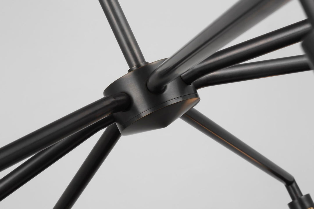 Appareil 30" Low Profile Chandelier in Bronze